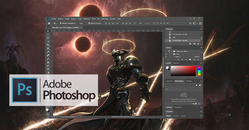 Utiliser Photoshop